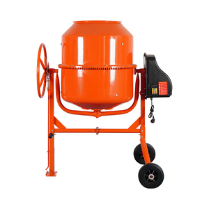 Bétonnière électrique Jiqian 280L, haute efficacité, productivité de 2 m³/h, <span class=keywords><strong>moteur</strong></span> de 1000 W pour les chantiers de construction, certifiée CE - Product Image 6