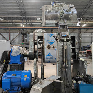 Double Z Sigma Mixer Extruder Double Z Arm Kneader SS304+Q235 Material Jacketed Hot Oil/Water Heating High Mixing Efficiency - Product Image 2