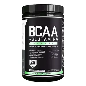 OEM grosir suplemen olahraga distributor nutrisi rasa buah Pre & Post Workout BCAA 2/1/1 + bubuk Glutamine BCAA