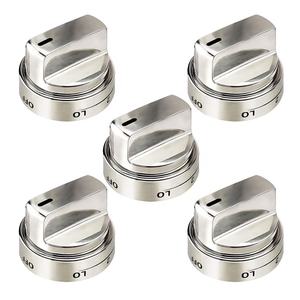 Stainless Steel Colored Plastic <strong>Control</strong> <strong>Knob</strong> AEZ73453509 Replacement for <strong>Gas</strong> Stove/Oven/Range - Product Image 6