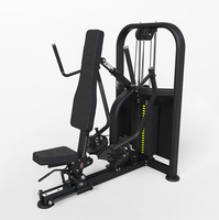 Équipement de musculation durable : Machine de presse pectorale à charges guidées, inclinée, pour exercices Pec Dec Fly, pour salle de sport commerciale
