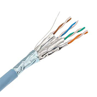 Promotion 23AWG legrand Cat6 Sftp Cordon de raccordement extérieur 305 m Rouleau Câble Lan Cat5 305 m