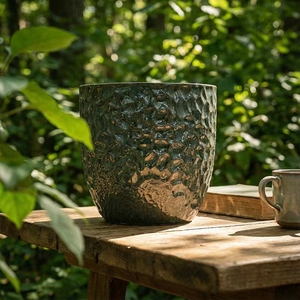 Groothandel Yixing groene keramische bloempotten en vazen voor grote buitenplantenbakken - Product Image 5