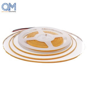 Lampu Strip LED COB Super Terang 2.7mm Ultra Narrow Board 3.7V/5v/12v USB CRI Tinggi Dekorasi Atmosfer Lampu String Hitam Lebar 5mm - Product Image 1