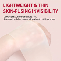 Bande de soutien-gorge invisible en silicone réutilisable pour femme, effet liftant et de maintien, anti-affaissement, sans bretelles, avec cache-tétons invisibles