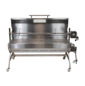 Commercial Use Stainless Steel 1.5m <strong>Gas</strong> <strong>and</strong> Charcoal Spit Roaster - Product Image 2