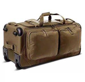 Bolsa con ruedas de camuflaje táctica supergrande personalizada al por mayor, bolsa con ruedas extragrande con cierre de cremallera para uso en exteriores - Product Image 1