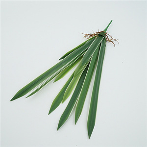Feuilles d'<span class=keywords><strong>orchidée</strong></span> Dendrobium en PVC de haute qualité, plantes artificielles réalistes, décoration intérieure, aménagement de restaurant, articles de décoration florale - Product Image 3