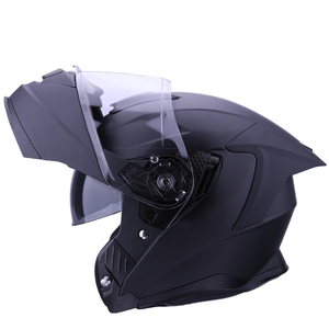 Nuevo casco de motocicleta ABS abatible <span class=keywords><strong>para</strong></span> hombres DOT/ECE certificado coche de carreras <span class=keywords><strong>lentes</strong></span> antivaho personalizables <span class=keywords><strong>para</strong></span> auriculares - Product Image 1