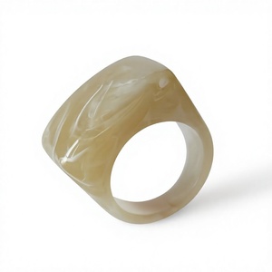 Handmade <b>Resin</b> <b>Ring</b> for Women, Unique Artistic <b>Resin</b> Jewelry with Colorful Decorative Design for Fashion, Party Wear and Everyda - Product Image 1