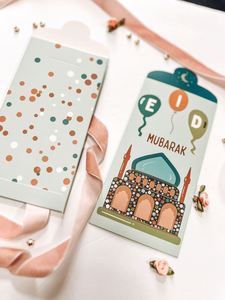 Kids Islamic Gifts <b>Mubarak</b> Greetings <b>Ramadan</b> Supplies Eid Money Envelopes Gift <b>Card</b> Holders - Product Image 2