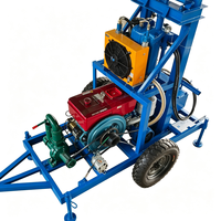 Foreuse mobile polyvalente de 120 m pour les programmes d'amélioration des terres agricoles