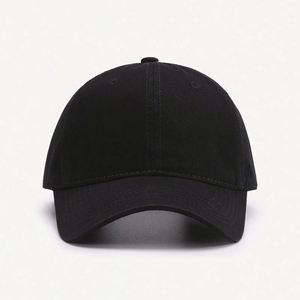 Wholesale Factory Unstructured Baseball Cap Custom Embroidery Logo Blank Solid Color Polyester/Cotton Sporty Common - Product Image 3