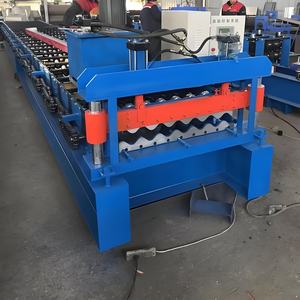 Automatische Produktionslinie für Wellblech-Dachziegel und Metallwandplatten, Wellblech-Dachprofiliermaschine - Product Image 5