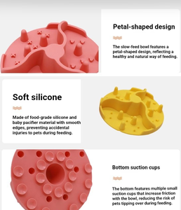 Tappetino per cani in silicone più venduto per alimentazione lenta, con ventosa, per l'alimentazione lenta degli animali domestici - Product Image 3