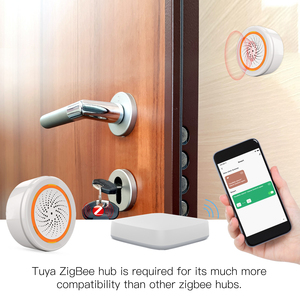 Sirène d'<span class=keywords><strong>alarme</strong></span> intelligente Tuya ZigBee, son fort de 90 dB avec 18 sonneries pour la sécurité domestique - Product Image 3