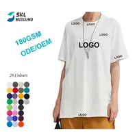 Custom Logo Embroidery Printing T-Shirt for Men