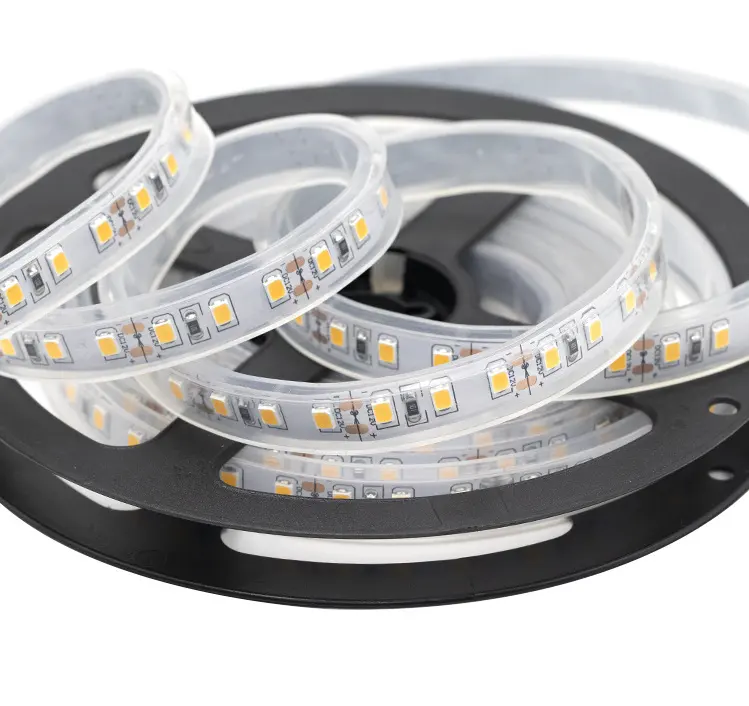 High Density Dotless IP68 Waterproof LED Tape Ribbon Light 220V 110 Leds SMD 2835 Flexible COB LED Strip
