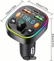 Prix de gros BT lecteur MP3 avec affichage numérique chargeur de voiture Pd charge rapide allume-cigare