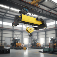 Palans à câble électriques à double poutre de 10 tonnes, neufs, de fabrication européenne, avec dispositifs de sécurité pour applications minières