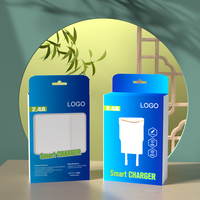 Nouvel arrivage de boîte d'emballage de chargeur de voiture boîte de papier de chargeur rapide d'ordinateur de téléphone portable boîte de produit électronique intelligente de taille personnalisée