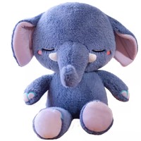 Animaux en peluche personnalisés avec étiquette de taille : Lapin, Éléphant, Ours en peluche, Jouets en peluche pour enfants