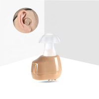Vente en gros d'aides auditives invisibles professionnelles pour malentendants, mini-écouteurs intra-auriculaires bon marché de Chine pour personnes âgées malentendantes, aides auditives intelligentes pour la santé