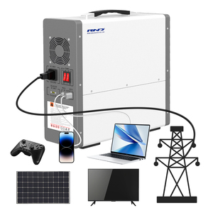 สถานีไฟฟ้าพกพา LiFePO4 ลิเธียมไอออน RND 1280Wh 1200W AC คลื่นไซน์บริสุทธิ์ 800W MPPT รองรับพลังงานแสงอาทิตย์ 6000 รอบการใช้งาน ช่องเสียบ Type C - Product Image 5