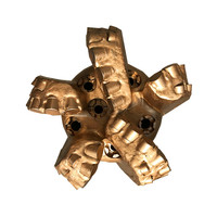 Foret diamanté PDC durable de 8 pouces à spirale rapide pour le forage de puits d'eau et de trous de forage dans la roche dure