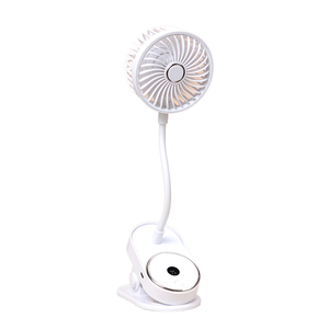 Ventilateur de bureau à pince USB rechargeable, nouveau modèle d'été, rotation à 360 degrés, réglable librement, vente en gros du fabricant - Product Image 3