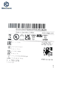 Module PLC 750-375, module d'automatisation industrielle, module d'E/S numérique, module de contrôleur logique programmable, module de contrôle industriel - Product Image 1