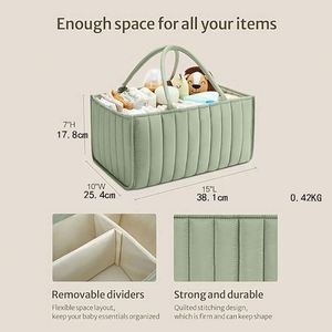 Organisateur de couches pour bébé personnalisé de haute qualité, sac de rangement multifonction pour couches, sac de rangement pour couches pour bébé - Product Image 5