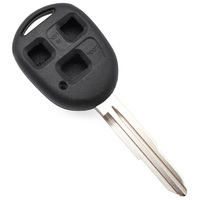 Carcasa Mejorada para Llave Remota de 3 Botones, Cubierta para Llave TOY41R, Protector de Llave de Coche