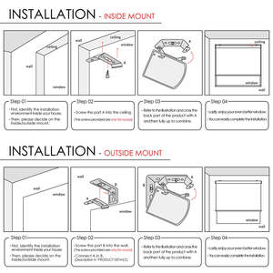Protector Solar CHANGANE Hecho en Corea, Enrollable, Personal, Inteligente, con Ambiente Cálido, Textura Suave, Bloqueador Solar, para Apartamentos Brillantes - Product Image 2