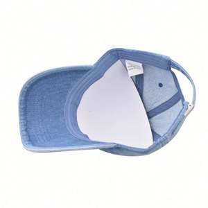 Casquette de baseball en jean classique, style urbain sportif, pour le golf en extérieur, à calotte souple, style Dad Hat - Product Image 6