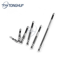 PH2 70mm jeu d'embouts de tournevis magnétique en acier tige hexagonale croix anti-dérapant pour bricolage embouts de tournevis électriques industriels