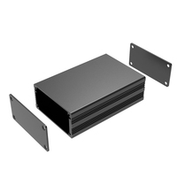 66*32mm Boîtier en aluminium anodisé Boîtier électronique en métal Boîtier PCB Boîte de jonction