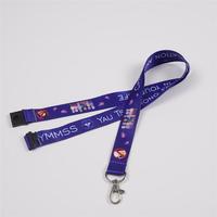 CH Wholesale Sublimation Printing Polyester Lanyards With Logo Custom Certification Keychain OEM ODM ECO Promotion Event Gifts
