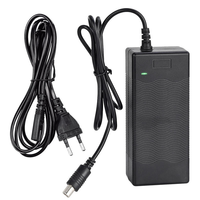 Cargador de Batería de Litio Negro AGM 42V 2A para M365 Pro Ninebot Segway ES1 ES2 ES4, Adaptador de Corriente para Patinete Eléctrico