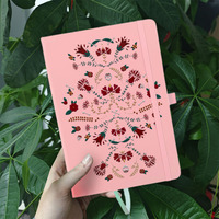 Cuaderno Personalizado con Espiral y Encuadernación de Cuero/Cosedura a Caballete, Cubierta de PU, Hojas Sueltas, Regalo, Material de Oficina y Escolar, Venta al por Mayor, OEM, ODM