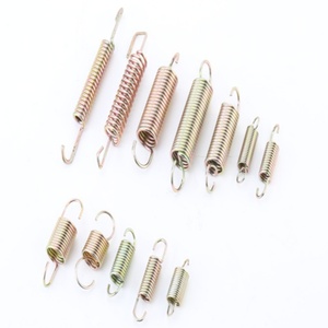 קפיץ מתיחה קוני מפלדת קפיצים בהתאמה אישית, קפיץ מתיחה ספירלי, חומרה לאופנועים ורהיטים, אוזניים כפולות ווים כפולים - Product Image 2