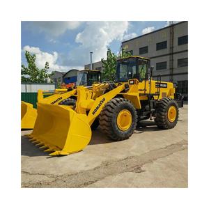Máquinas de construcción de segunda mano, cargadora de ruedas usada, Komatsu Wa380 wa380, máquinas de construcción móviles de puesta a tierra de segunda mano - Product Image 1