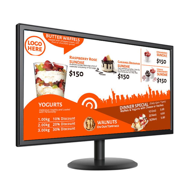 Hot 24 Inch Monitor 1920*1080 Led Monitor 60hz with Holes