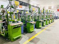 PLC-Gesteuerte Hydraulische 35-Tonnen Vertikale Spritzgießmaschine mit Motor- und Schraubenkomponenten