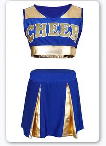 Uniformes de Animadoras Personalizados, Sexys, Cómodos y Transpirables para Mujer, Elegantes Trajes de Competición de Fútbol y Animación - Product Image 2