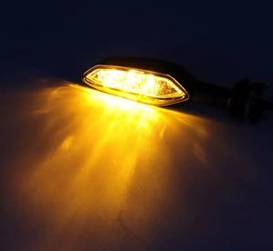 Luces Intermitentes Ámbar Superbrillantes e Impermeables para Motocicleta <span class=keywords><strong>Kawasaki</strong></span> Z800 Z900 Z1000 Ninja400 ER6N, Repuesto de Señal de Giro - Product Image 6