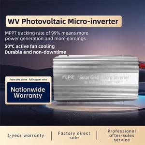 อินเวอร์เตอร์ขนาดเล็กแผงโซลาร์เซลล์บนกริด1200W <span class=keywords><strong>1000W</strong></span> 800W - Product Image 2