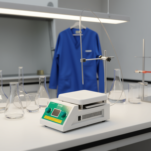 Placa Calefactora con Agitador Magnético Veyor, 500W, 0-2000 RPM, 300°C, Equipo de Calentamiento para Laboratorio - Product Image 2