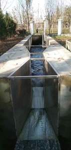 超音波オープンチャンネルフローメーター太陽光発電分割型Parshall flume低価格 - Product Image 5