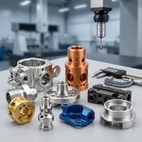 Pièces usinées sur mesure CNC de précision en acier inoxydable et aluminium OEM à 5 axes, services de perçage par électroérosion à fil, tolérance de 0,01 mm, ISO 9001